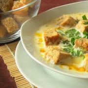 Гречневый суп с копчеными крылышками Гречневый суп на ребрышках рецепт
